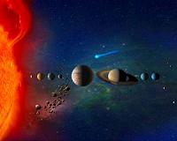 Why celestial bodies come in different sizes