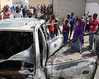 US air strike destroys vehicle bomb outside Mogadishu