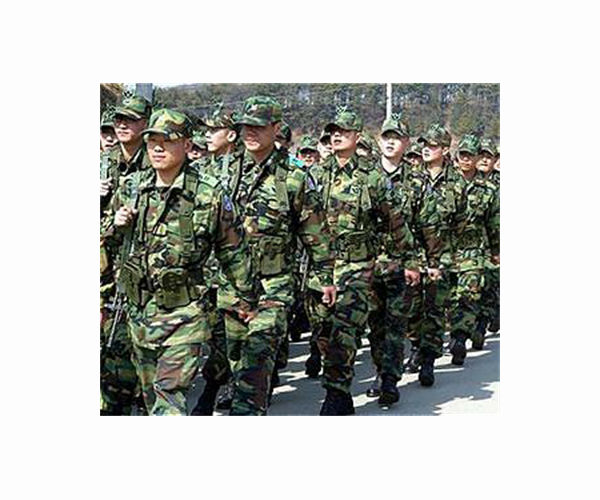 South Korea stages first military parade in a decade