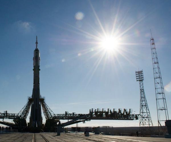 Russian crew set to blast off to film first movie in space