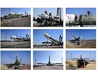 After rollout, Soyuz rocket set to launch new crew to space station