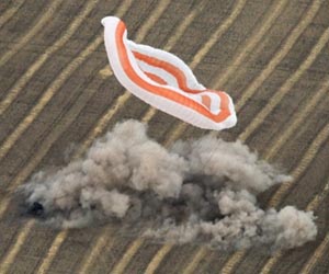 Russian spacecraft lands safely after delays