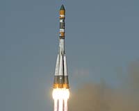 Russian Soyuz-U Carrier Rocket Bearing Military Satellite Launched