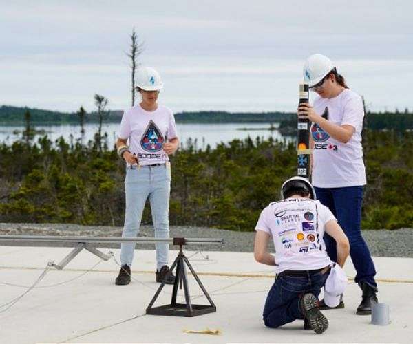 Canadian student rocketry group reaches new heights with Spaceport Nova Scotia's first launch