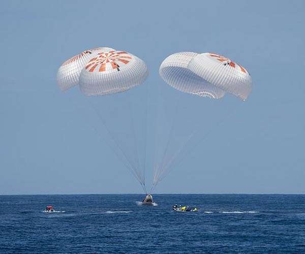 Astronauts from US, India, Poland, Hungary on SpaceX capsule return to Earth