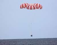 Dragon returns to Earth with science payloads from ISS