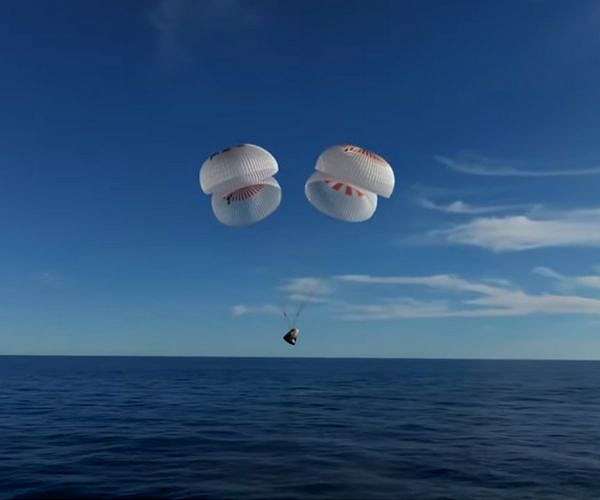 'Stranded' NASA astronauts back on Earth after splashdown