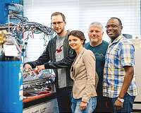 Self-healing catalyst films for hydrogen production