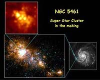Super-Star Clusters May Be Born Small And Grow By Coalescing