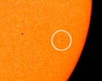 A Backward Sunspot Near The End Of Solar Cycle 23