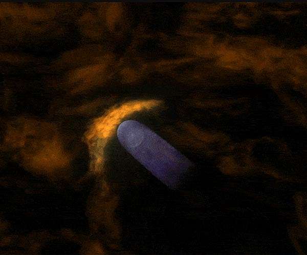Studying the edge of the Sun's magnetic bubble