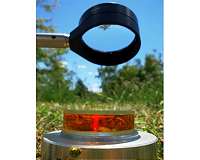 Mere sunlight can be used to eradicate pollutants in water