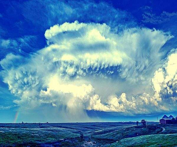 Most tropical thunderstorms emit gamma radiation