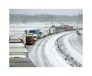 Russian drivers stuck for days in traffic jam