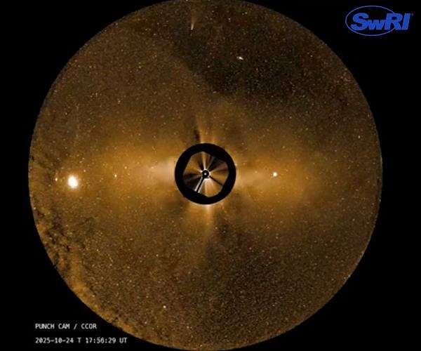 PUNCH mission delivers sweeping new view of solar activity