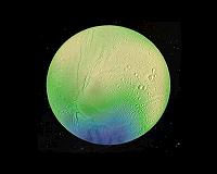 In a Cosmic Hit-and-Run, Icy Saturn Moon May Have Flipped