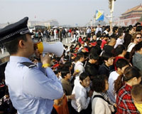 Tonnes Of Garbage Dumped, Thousands Get Lost On Tiananmen Square