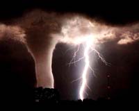 Rare Tornado In Western Japan