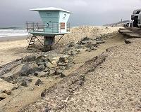 El Nino resulted in unprecedented erosion of the Pacific coastline