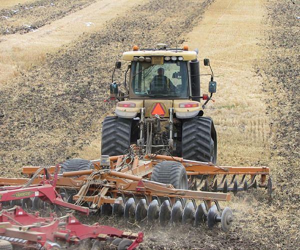 Ploughing and tilling soil on slopes is jeopardizing future farm yields
