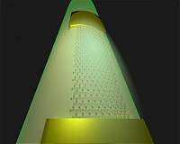 Researchers develop method to transfer entire 2D circuits to any smooth surface
