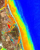 Tsunami Satellite Image Analysis Reveals Dramatic Water Quality Changes