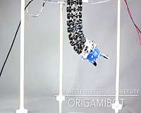 Researchers design soft, flexible origami-inspired robot