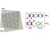 Long-distance relationships of particles: Electron-hole pairs in two-dimensional crystals