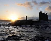 Nuclear sub HMS Artful commissioned by Britain's Royal Navy