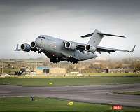 Britain seeks continued U.S. logistics support for C-17s
