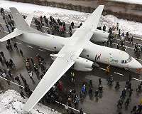 Ukraine's AN-132D takes historic first flight