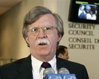 Bolton urges full US support for Pakistan's embattled Musharraf