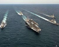 US tries to clear waters after N. Korea 'armada' confusion