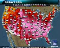 Extreme heat increasing in both summer and winter