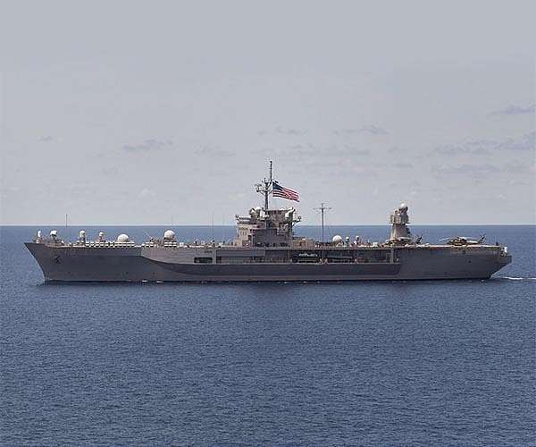 USS Blue Ridge participates in joint exercise with Japan's JS Kongo