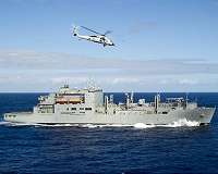 USS Montgomery, USNS Cesar Chavez enter South China Sea to support drill ship