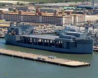 Navy launches expeditionary sea base Hershel 'Woody' Williams