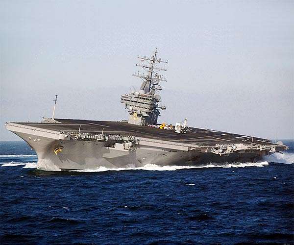 North Korea decries port visit by US nuclear-powered carrier