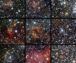 VISTA Finds 96 Star Clusters Hidden Behind Dust