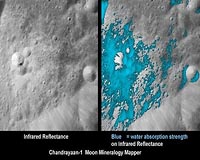 There's definitely ice on the lunar poles