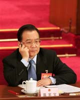 Chinas Wen Calls For Measures To Basically Halt Damage To Environment