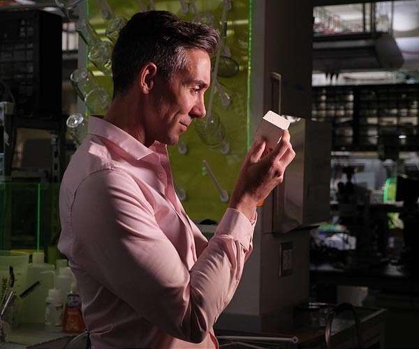 Cities of the future may be built with algae-grown limestone