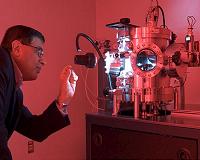 Diamond micro-anvils with huge pressures will create new materials