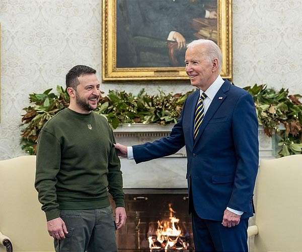 Zelenksy, Biden show unity, but war fatigue a threat