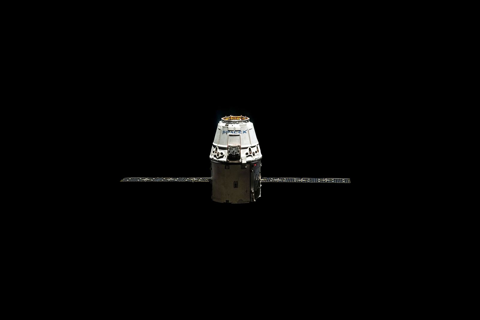 Soyuz capsule landing