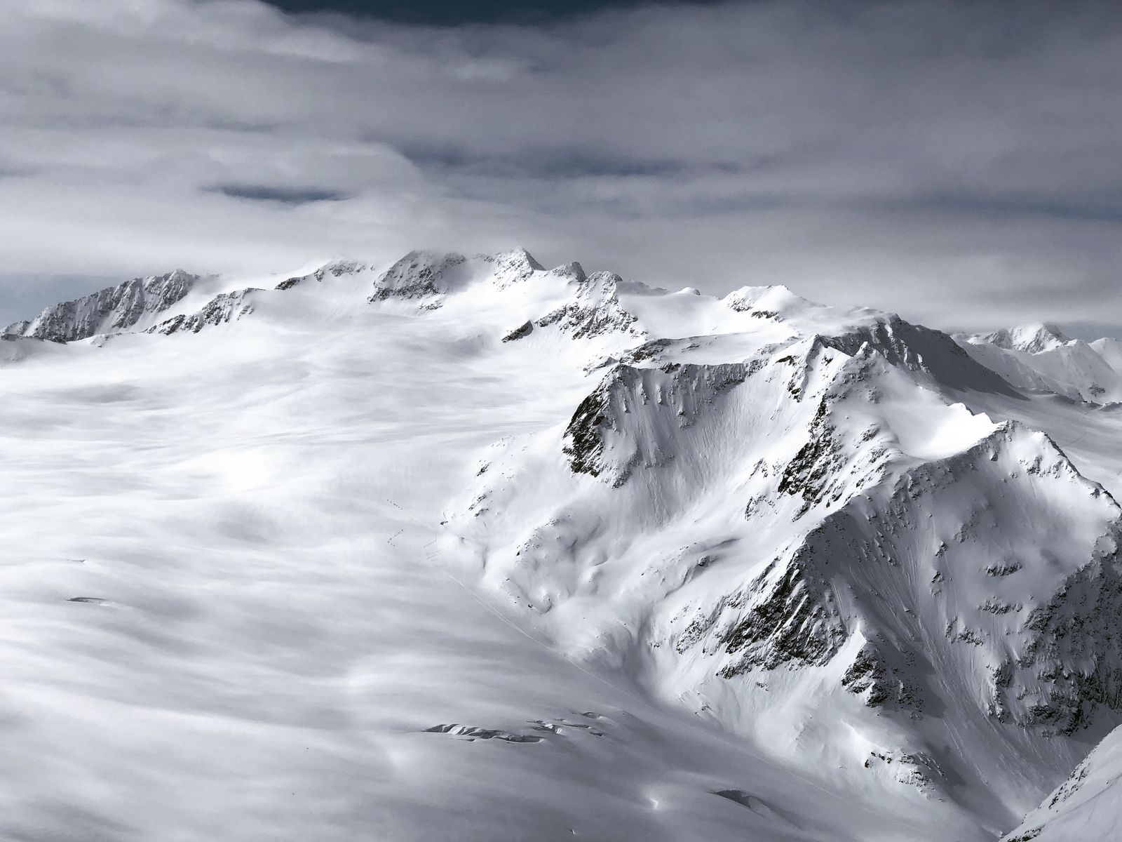 White Mountains California ridge